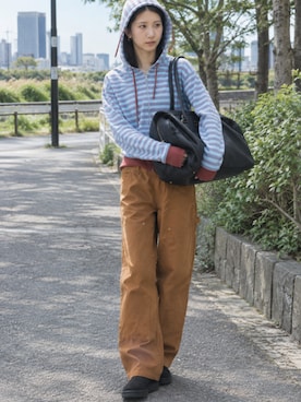 「Columbia（コロンビア）のアイテム」を使った、rooptokyo_irさん（レディース・160cm）の秋コーディネート