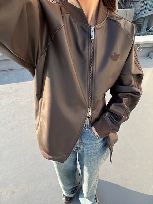 adidas/アディダス SST PLEATHER フェイクレザー ジャケット 2026年春