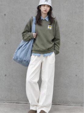 「Levi's（リーバイス）のアイテム」を使った、rooptokyo_irさん（レディース・160cm）の秋コーディネート