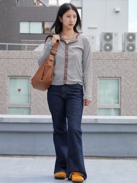 「MILLER（ミラー）のアイテム」を使った、rooptokyo_irさん（レディース・160cm）の秋コーディネート