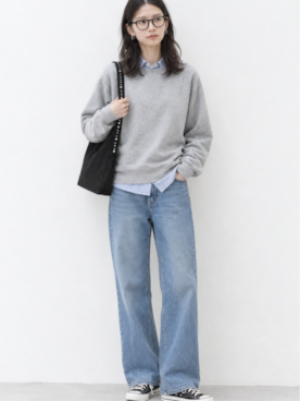 「ROOPTOKYO（ループトウキョウ）のアイテム」を使った、rooptokyo_irさん（レディース・160cm）の秋コーディネート