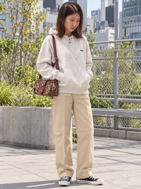 「ROOPTOKYO（ループトウキョウ）のアイテム」を使った、rooptokyo_irさん（レディース・160cm）の秋コーディネート