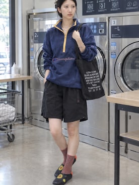 「Champion（チャンピオン）のアイテム」を使った、rooptokyo_irさん（レディース・160cm）の秋コーディネート