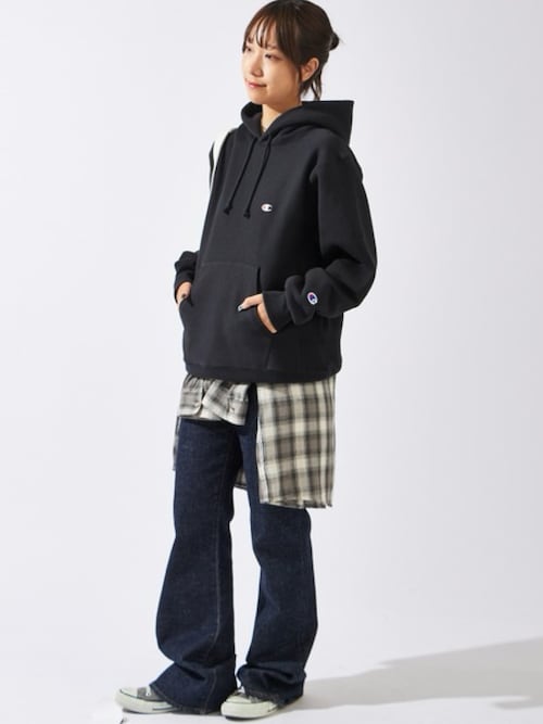 セール】Champion/チャンピオン RW HOODED SWEATSHIRT リバース