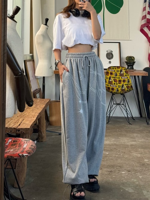 セール】FANCY CLUB/ファンシークラブ ANGEL VINTAGE SWEATPANTS