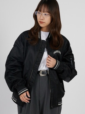 「Calvin Klein（カルバン・クライン）のアイテム」を使った、rooptokyo_irさん（レディース・157cm）の春コーディネート