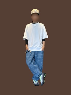 「Supreme （シュプリーム）のアイテム」を使った、369(弥勒)さん（メンズ・162cm）の春コーディネート