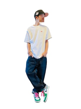 「アイテム（デニムパンツ）」を使った、mzkz369さん（メンズ・162cm）の秋コーディネート
