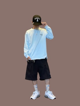 「UGG」｜369(弥勒)さん（メンズ・162cm）の春コーディネート