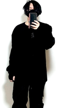 「glamb（グラム）のアイテム（カーゴパンツ）」を使った、kiriki69さん（メンズ・168cm）の夏コーディネート
