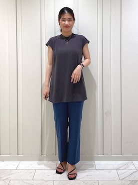 「夏先取りコーデ」｜YUMEさん（レディース・158cm）の春コーディネート