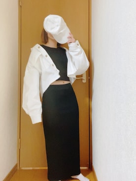 「RETRO GIRL（レトロガール）のアイテム（帽子）」を使った、natsumaronさん（レディース・150cm）の春コーディネート