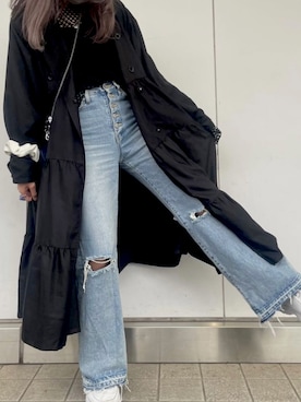 𝐘𝐔𝐍𝐀さん（レディース・164cm）の春コーディネート