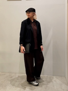 「TAKEO KIKUCHI（タケオキクチ）のアイテム」を使った、𝐘𝐔𝐍𝐀さん（レディース・165cm）の夏コーディネート