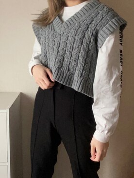 𝐘𝐔𝐍𝐀さん（レディース・164cm）の冬コーディネート