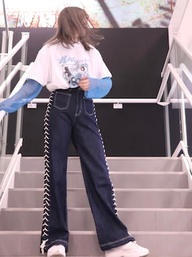 𝐘𝐔𝐍𝐀さん（レディース・164cm）の夏コーディネート