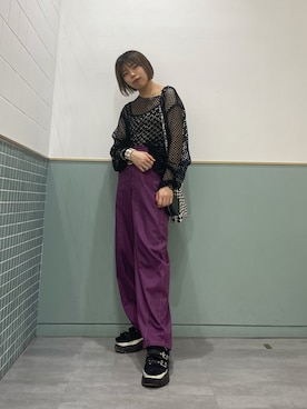 𝐘𝐔𝐍𝐀さん（レディース・164cm）の夏コーディネート