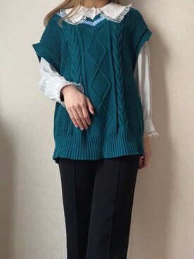 𝐘𝐔𝐍𝐀さん（レディース・164cm）の春コーディネート