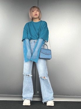 𝐘𝐔𝐍𝐀さん（レディース・164cm）の秋コーディネート