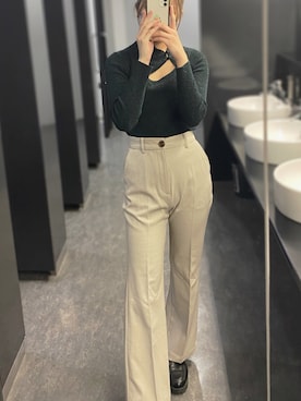 𝐘𝐔𝐍𝐀さん（レディース・164cm）の冬コーディネート