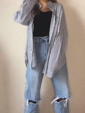 𝐘𝐔𝐍𝐀さん（レディース・164cm）の夏コーディネート