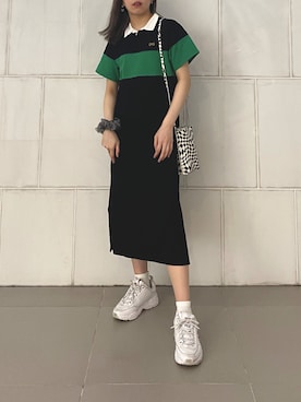 𝐘𝐔𝐍𝐀さん（レディース・164cm）の夏コーディネート