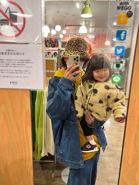 「アイテム（ハット、ブラウン系）」を使った、たっちゃんさん（メンズ・179cm）の冬コーディネート