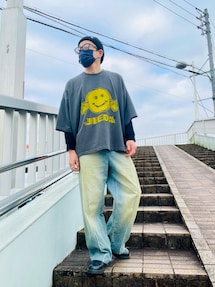 Jieda（ジエダ）の「JIEDA SMILE OVERSIZED TEE（Tシャツ