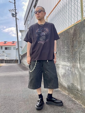 「アイテム（その他）」を使った、クリパン7.12さん（メンズ・169cm・40代）の夏コーディネート