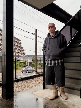 「アイテム（シャツ/ブラウス）」を使った、クリパン7.12さん（メンズ・169cm・40代）の秋コーディネート
