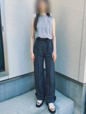 リツヤマさん（レディース・163cm）の夏コーディネート