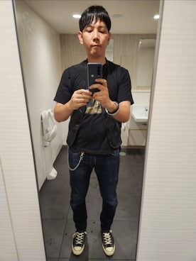 「Levi's Made & Crafted（リーバイスメイドアンドクラフテッド）のアイテム」を使った、shinn_akkunnさん（メンズ・180cm）の夏コーディネート