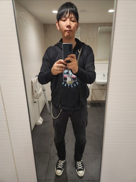 「HYSTERIC GLAMOUR（ヒステリックグラマー）のアイテム」を使った、shinn_akkunnさん（メンズ・180cm）の秋コーディネート