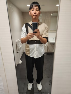 「CIAOPANIC（チャオパニック）のアイテム」を使った、shinn_akkunnさん（メンズ・180cm）の秋コーディネート