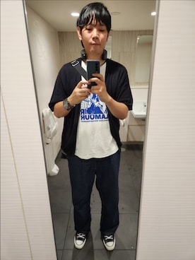 「MARITHE + FRANCOIS GIRBAUD（マリテフランソワジルボー）のアイテム（アクセサリー）」を使った、shinn_akkunnさん（メンズ・180cm）の夏コーディネート