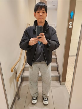 shinn_akkunnさん（メンズ・180cm）の春コーディネート