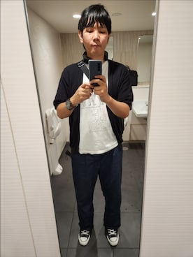 「ALLSTAR J HI」｜shinn_akkunnさん（メンズ・180cm）の夏コーディネート