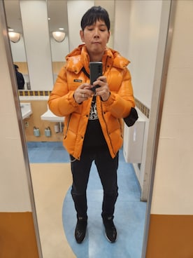 「Y-3(ワイスリー)のアイテム」を使った、shinn_akkunnさん(メンズ・180cm)の冬コーディネート