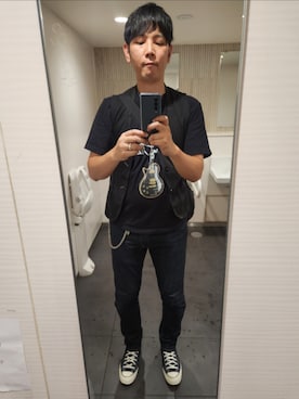 「HYSTERIC GLAMOUR（ヒステリックグラマー）のアイテム」を使った、shinn_akkunnさん（メンズ・180cm）の秋コーディネート