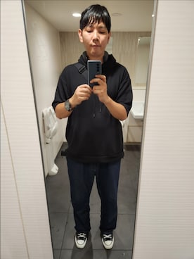 「ALLSTAR J HI」｜shinn_akkunnさん（メンズ・180cm）の夏コーディネート