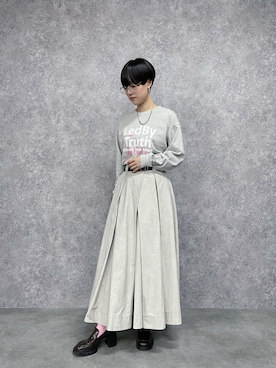 「nissen（ニッセン）のアイテム」を使った、のむさん（レディース・167cm）の秋コーディネート