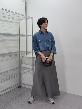 「CHIC STYLE（シックスタイル）のアイテム」を使った、のむぴすさん（レディース・167cm）の夏コーディネート