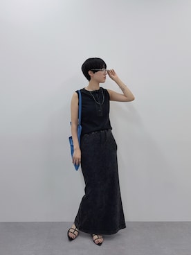 「CHIC STYLE（シックスタイル）のアイテム」を使った、のむぴすさん（レディース・167cm）の夏コーディネート