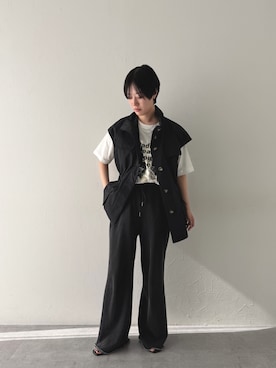 「CHIC STYLE（シックスタイル）のアイテム」を使った、のむぴすさん（レディース・167cm）の春コーディネート
