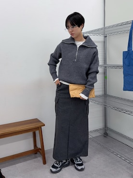 「CHIC STYLE（シックスタイル）のアイテム」を使った、のむぴすさん（レディース・167cm）の秋コーディネート