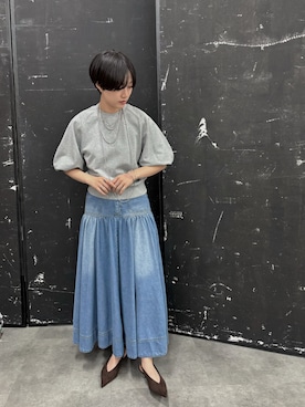 「GEVS.（ジェイヴィス）のアイテム」を使った、のむぴすさん（レディース・167cm）の夏コーディネート