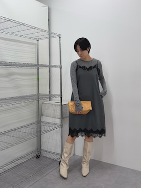 「CHIC STYLE（シックスタイル）のアイテム」を使った、のむぴすさん（レディース・167cm）の夏コーディネート