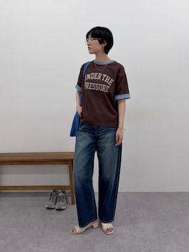 「CHIC STYLE（シックスタイル）のアイテム」を使った、のむぴすさん（レディース・167cm）の春コーディネート
