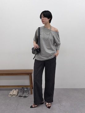 「CHIC STYLE（シックスタイル）のアイテム」を使った、のむぴすさん（レディース・167cm）の春コーディネート