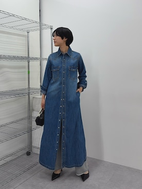 「CHIC STYLE（シックスタイル）のアイテム」を使った、のむぴすさん（レディース・167cm）の夏コーディネート